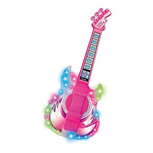 Guitarra Musical Infantil com Alça Rosa 47 cm - For Kids