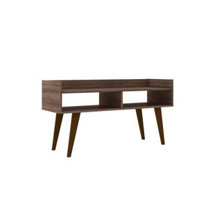 Aparador Rack  para TV até 50 Polegadas Rústico 122x40x64cm