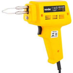 Pistola Solda Elétrica Profissional C/Lâmpada 220v Vonder