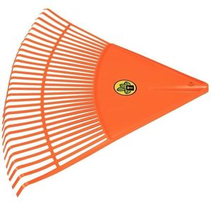 Vassoura Plástica Tramontina Laranja com 30 Dentes sem Cabo