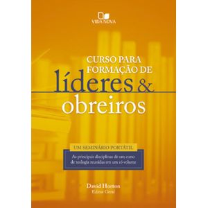 Curso para formação de líderes e obreiros