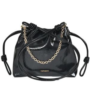 Bolsa Feminina Via Marte com Corrente B2-617 Preto