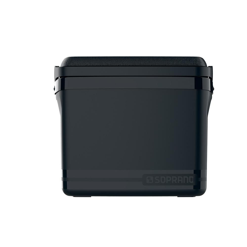 Caixa Térmica Cooler 32L com Tampa de Acesso Rápido Preta Tropical