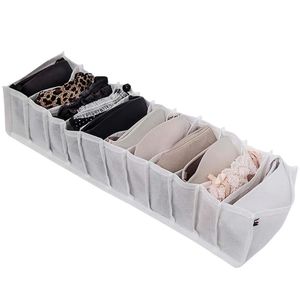 Colmeia Organizadora de Sutiãs Cuecas 11 Divisórias Organizador de Gavetas TNT Branco