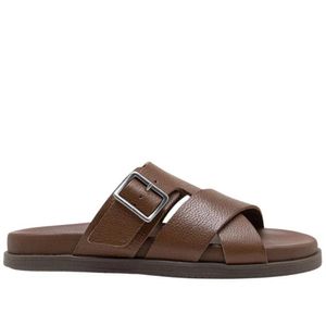 Sandália Masculina Democrata 554101 Conhaque