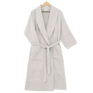 Roupão G 100% Algodão Aveludado Damask Stripes - Buddemeyer