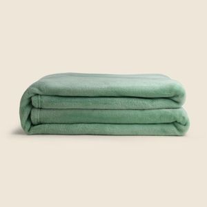 Cobertor Flannel Verde - ACASA