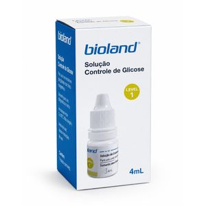 Solução Controle de Glicose Level 1 Bioland