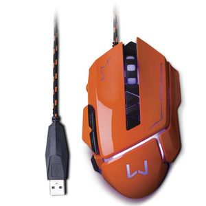 Mouse Gamer 3200DPI Warrior Ivor Laranja - MO263 MO263