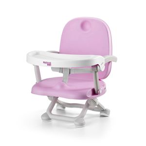 Cadeira de alimentação para Bebê Multikids 6M-15kg portátil Rosa - BB108 BB108