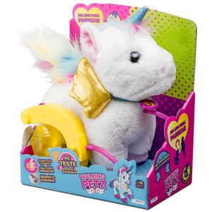 Walking Petz Unicórnio Com Som Multikids - BR1196 BR1196