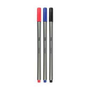 Caneta Marcador Fineliner 0,4mm c/ 3 Unidades Keep - MR055 MR055