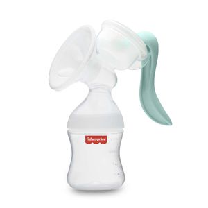 Extrator de Leite Materno Manual Branco e Verde 130ml Fisher Price - BB321 BB321