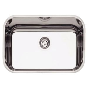 Cuba Cozinha Simples Aço Inox Polido Retangular 56x34x14cm 56 BL Tramontina