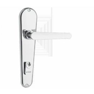 Fechadura Espelho para Banheiro Serralheiro 40mm Cromado Francesa 721-01B Pado