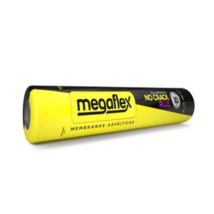 Manta Asfáltica com Alumínio No Crack MGX450 Tipo 2 Polietileno 1x10mx3mm Megaflex