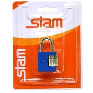 Cadeado 10mm Segredo Az  Stam