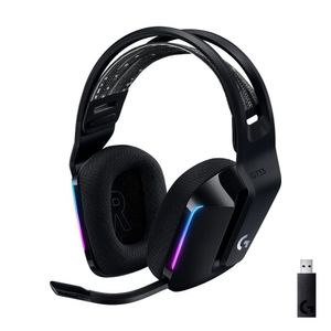 Headset Gamer Logitech G733 RGB 981-000863 Sem Fio Preto