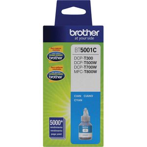 Refil de Tinta Brother BT5001CSD Ciano