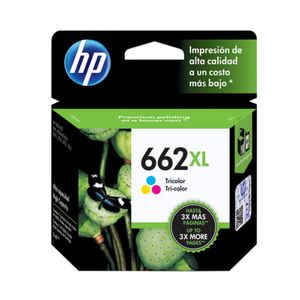 Cartucho de Tinta HP 662XL CZ106AB Colorido