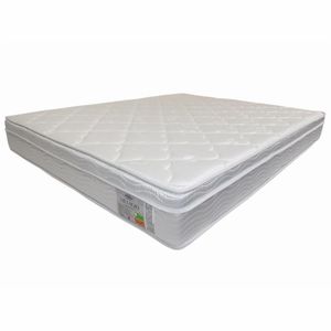 Colchão Casal Ortopédico Ortobom Villagio 24x138x188 cm - Branco