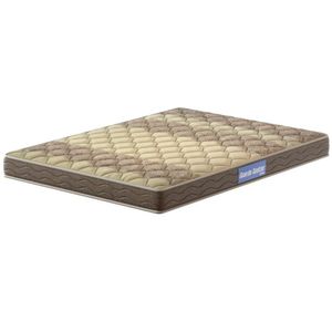 Colchão de Casal Probel Guarda Costas Espuma D28 14x138x188cm - Bege/Marrom