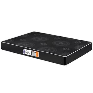 Colchão Casal Hellen Pro Confort Havana Espuma D20 12x138x188 cm - Preto