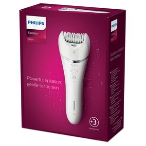 Depilador Elétrico Philips Series 8000 BRE700/00 Branco - Bivolt