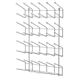 Suporte de Parede para 48 Copos Utimil em Aço Cromado