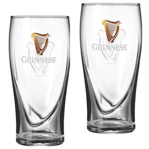 Conjunto de Copos para Cerveja Guinness 560 ml  2 Peças