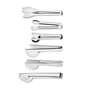 Conjunto de Pegadores Tramontina Utility 66800103 em Aço Inox  6 Peças