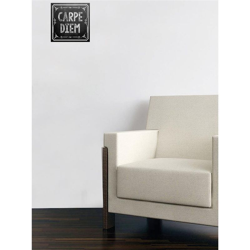 Placa Kapos Carpe Diem 25x25cm Shopping do Sicredi