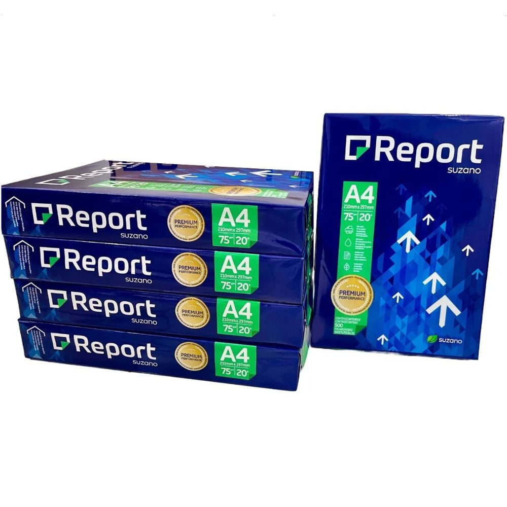 Kit Papel Sulfite Suzano A4 5 Resmas 500 Folhas Premium Report Repm07 Shopping Do Sicredi 2050