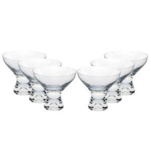 Conjunto de Taças para Sobremesa Bohemia em Cristal 330 ml - 6 peças