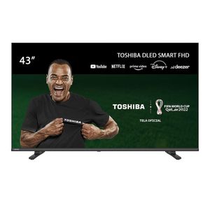 Smart TV DLED 43" Full HD Toshiba 43V35L VIDAA 2 HDMI 2 USB Wi-Fi - TB017M