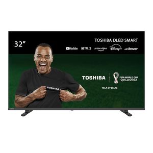 Smart TV DLED 32" HD Toshiba 32V35L VIDAA 2 HDMI 2 USB Wi-Fi - TB016M TB016M