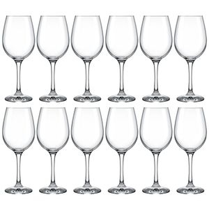 Conjunto de Taças para Vinho Nadir Barone 385 ml  12 Peças