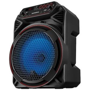 Caixa Amplificada Mondial CM-150 com Bluetooth, USB, Rádio FM e Função TWS - 150W