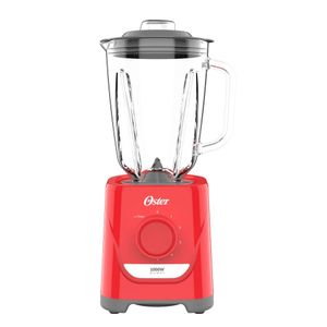 Liquidificador Oster Jarra de Vidro 1,7 Litros Vermelho 220V