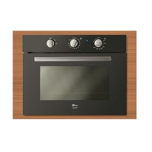 Forno Elétrico de Embutir Fischer Infinity Preto 50L 127V