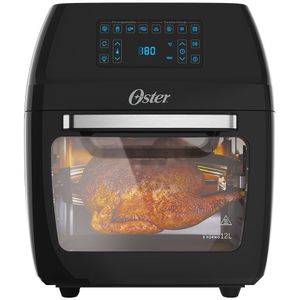 Fritadeira Elétrica Sem Óleo Oster 12 Litros Preta 220V