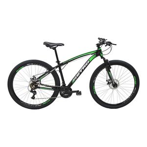 Bicicleta Polimet 17/Aro 29/21 Velocidades Preto/Verde