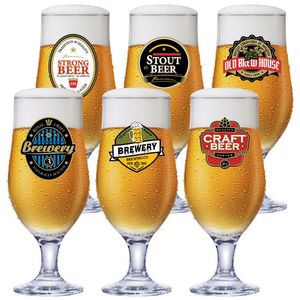 Conjunto de Taças para Cerveja Ruvolo Royal Beer 330 ml  6 Peças