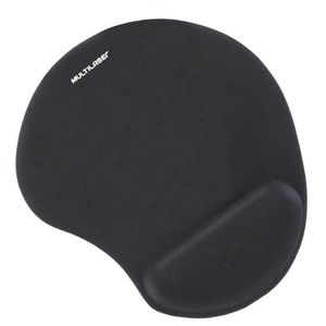 Mouse Pad Multilaser AC024 Com Apoio Em Gel Preto