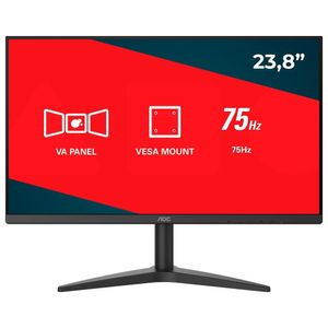 Monitor LED Full HD AOC 23.8 VA HDMI Bordas Finas 24B1XHM