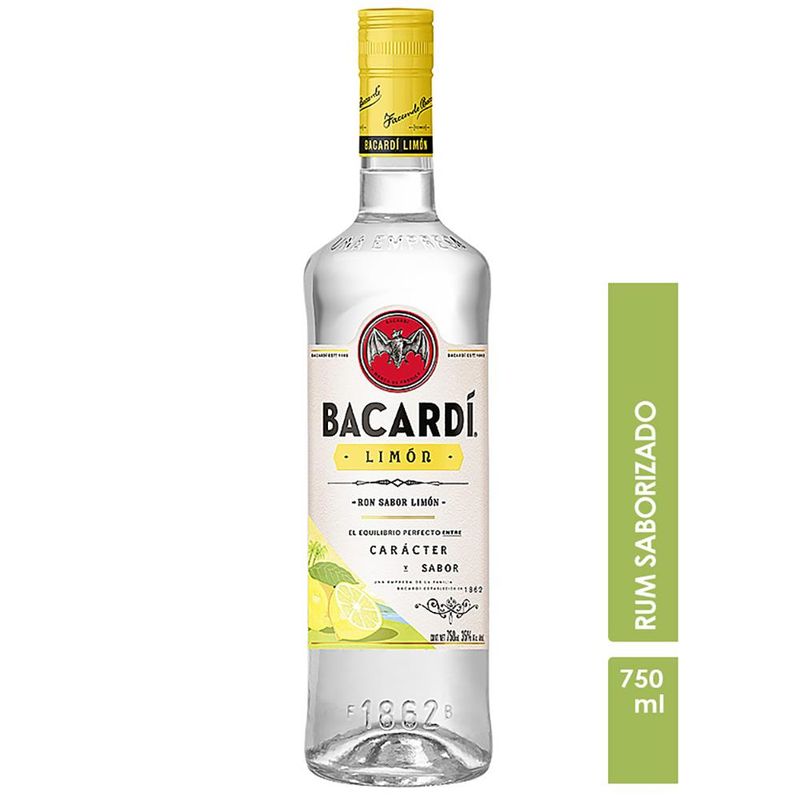 Rum Bacardí Limón 980ml Shopping do Sicredi