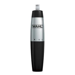 Aparador de Pelos Nasal Wahl Clipper Trimmer Prata à Pilha 5642-100 - Preto