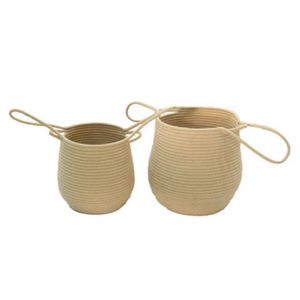 Cesta Tecido Chartier Natural 2 Peças