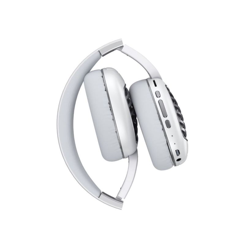 Headphone Bluetooth Hoopson Branco F-403-BC - Shopping Do Sicredi