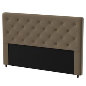 Cabeceira para Cama Queen Size Probel Hapton em Tecido Suede
